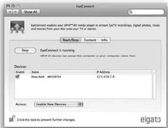 REVO PiXiS IR - Diffusion à partir d'un Apple Mac - 1