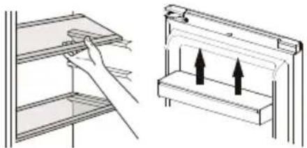 DOMO DO91334C - MOVING THE SHELVES AND DOOR RACK - 1