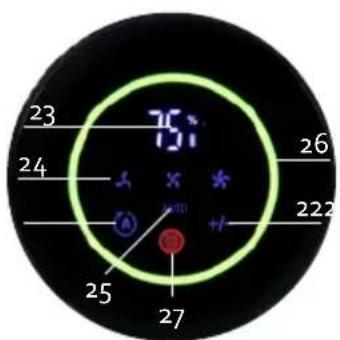 DOMO DO244SV - PANNELLO DI CONTROLLO - 2