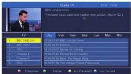 August DVB502 - Une introduction à l'EPG - 1