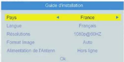 August DVB502 - Recherche de canaux - 1