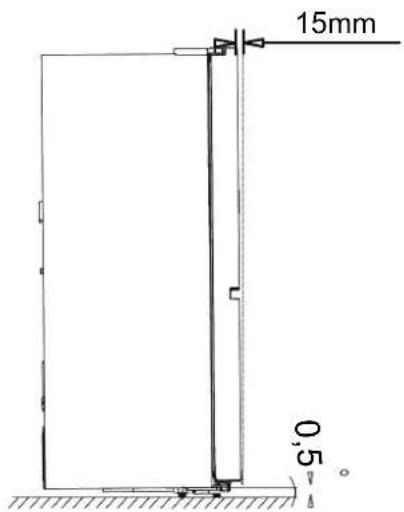 HISENSE RS818N4TIE1 - Nivelamento do aparelho - 1