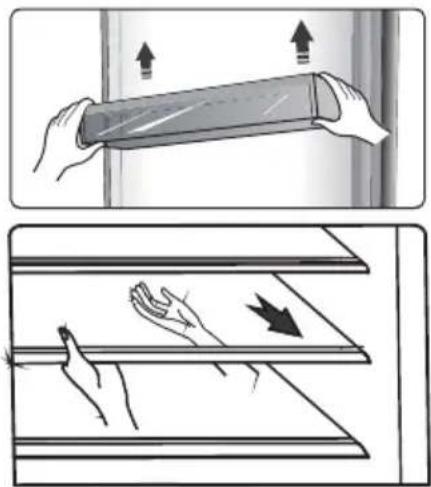 HISENSE RS818N4TIE1 - Glass shelves and Door racks - 1