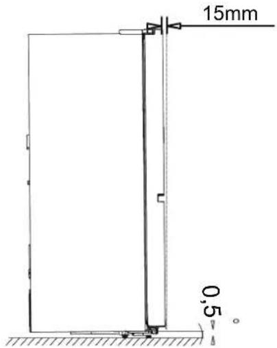HISENSE RS818N4TIE1 - Nivelación del aparato - 1
