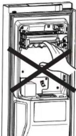 HISENSE RS818N4TIE1 - Warning! - 2