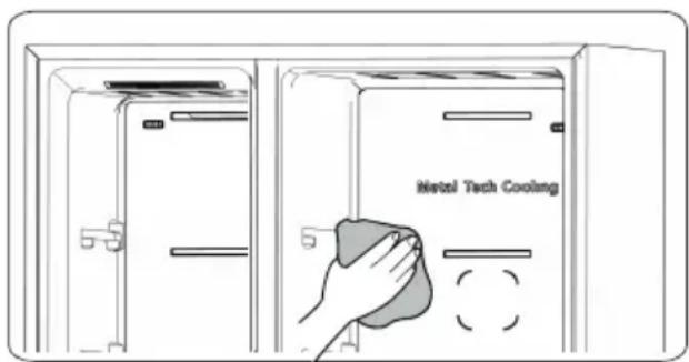 HISENSE RS818N4TIE1 - Interior cleaning - 1
