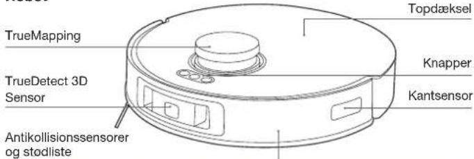 ECOVACS DEEBOT T30S Combo - PRODUKTDIAGRAM - 1