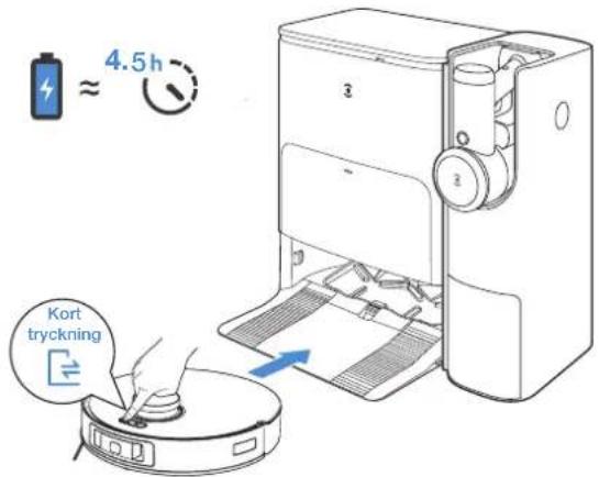 ECOVACS DEEBOT T30S Combo - Ladda DEEBOT - 1