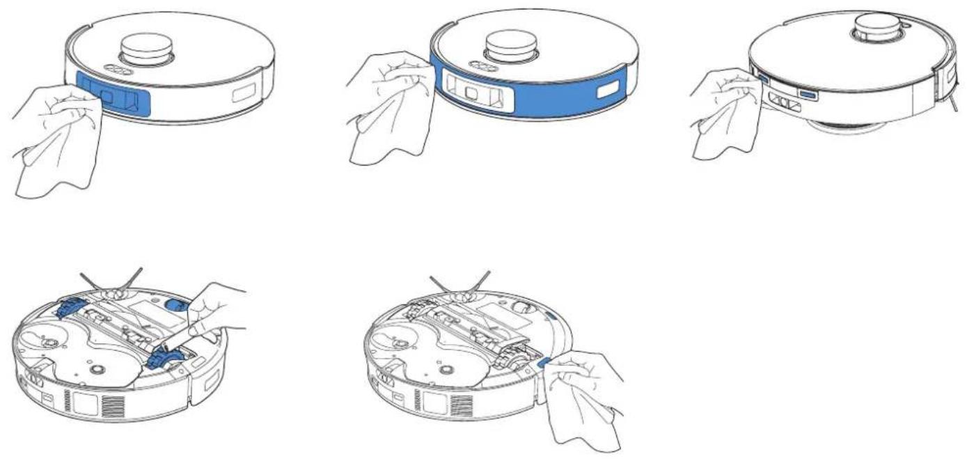 ECOVACS DEEBOT T30S Combo - MANUTENZIONE DEGLI ALTRI COMPONENTI - 1