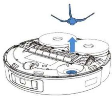 ECOVACS DEEBOT T30S Combo - Sidebørste - 1
