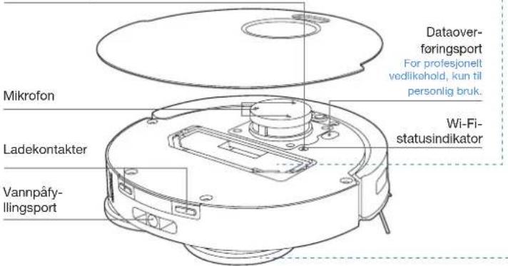 ECOVACS DEEBOT T30S Combo - PRODUKTDIAGRAM - 5