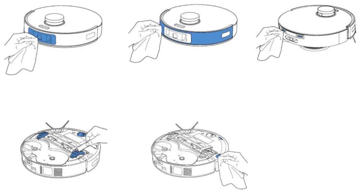 ECOVACS DEEBOT T30S Combo - MAINTAIN OTHER COMPONENTS - 1