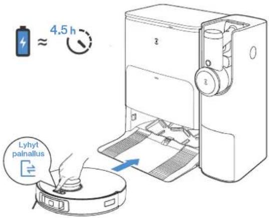 ECOVACS DEEBOT T30S Combo - Lataa DEEBOT - 1