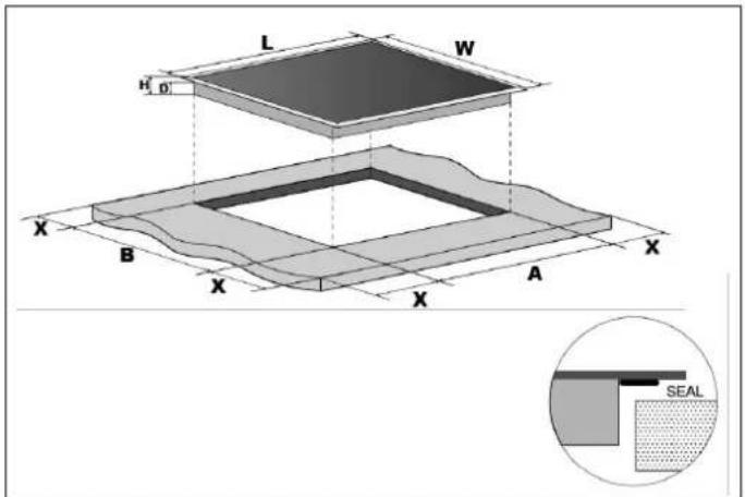 BERTAZZONI P784I1M30NVS - SELEZIONE DELL'ATTREZZATURA DI INSTALLAZIONE - 1