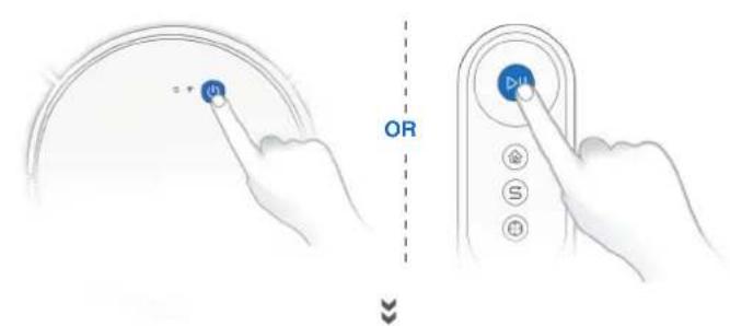 ECOVACS DEEBOT Y1 Pro - AUTO Cleaning Mode - 1