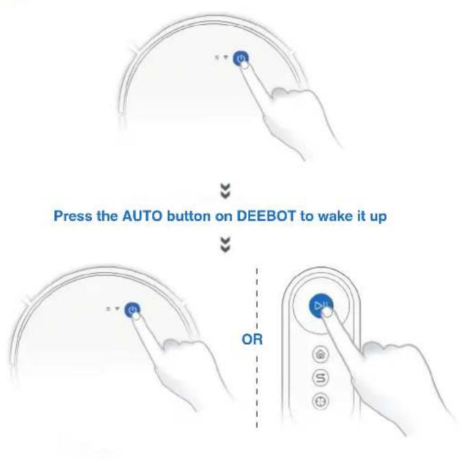 ECOVACS DEEBOT Y1 Pro - Pause, Wake Up, Power Off - 3