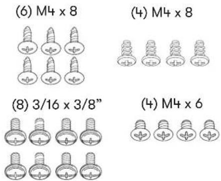 Zephyr ZSI-E36DS - Parts Supplied - 2