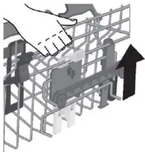 IKEA ÖSTVEDA - Réglage du panier supérieur - 4