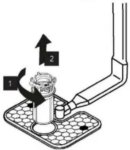 IKEA ÖSTVEDA - Reinigen des Filters - 1