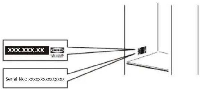 IKEA LAGAN 504.901.19 - Remplazar la lámpara - 1