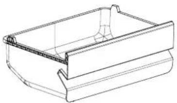 IKEA LAGAN 805.712.94 - Groentelade - 1