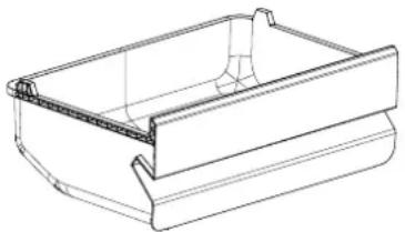 IKEA LAGAN 805.712.94 - Grønnsaksskuff - 1