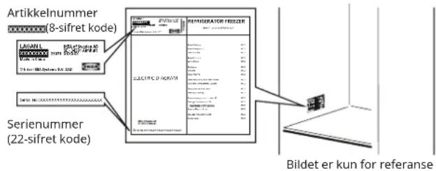 IKEA LAGAN 805.712.94 - Angi temperaturen - 1