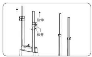 拉伸 松开