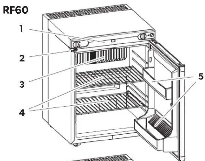 DOMETIC CombiCool RF 60 - SK Absorpćná chladnicka - 1