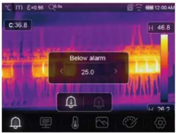VOLTCRAFT WB-420 - De temperatuurwaarden instellen: - 1