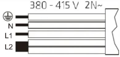 BERTAZZONI P905I2M30NVS - AANSLUITING VAN DE KOOKPLAAT OP HET NET - 4