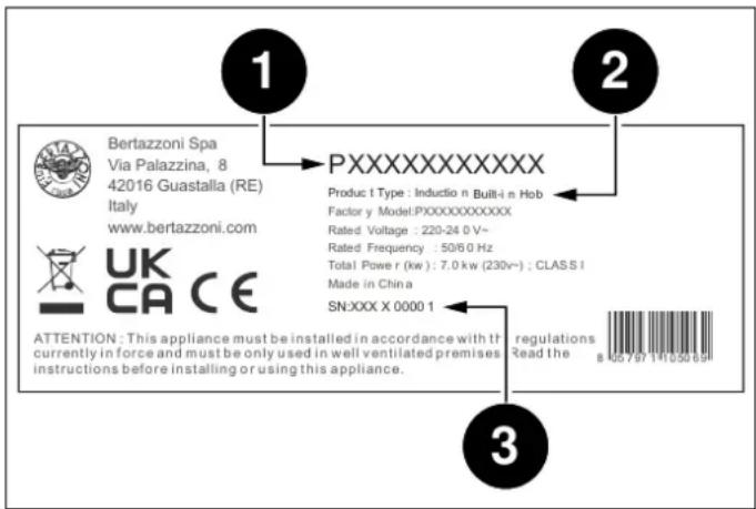 BERTAZZONI P905I2M30NVS - NOTE - 1