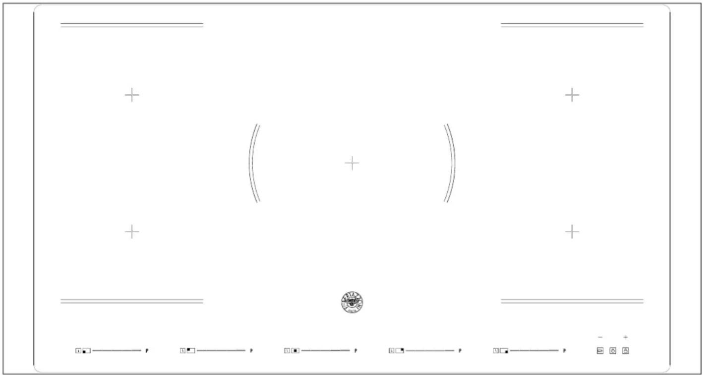 BERTAZZONI P905I2M30NVS - PUISSANCE DE LA ZONE DE CUISSON - 1