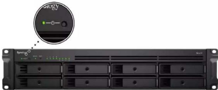 SYNOLOGY RS1219+ - Démarrage du RackStation - 2