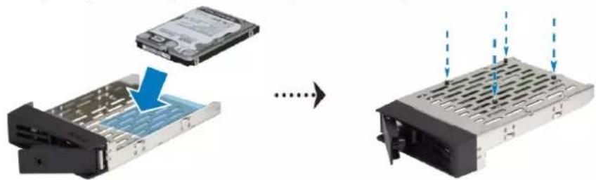 SYNOLOGY RS1219+ - Installation des disques - 3
