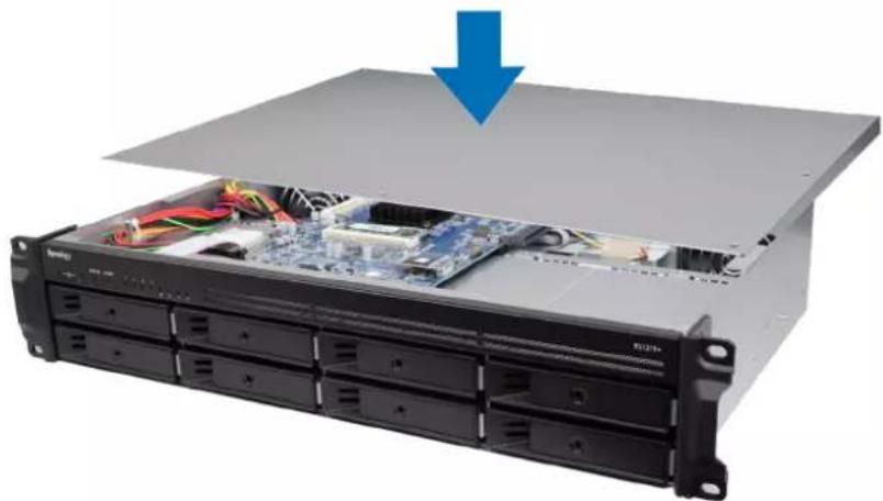 SYNOLOGY RS1219+ - Pour installer le module de RAM : - 4