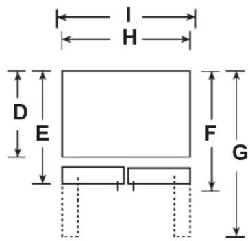 Café CWE19SP4NW2 - APPLIANCE DIMENSIONS - 2