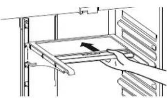 Café CWE19SP4NW2 - Quick Space Shelf (on some models) - 2