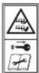 RYOBI One+ RY18SFX35A - SYMBOLE UMIESZCZONE NA PRODUKCIE - 7