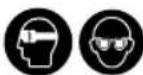 RYOBI One+ RAG18125 - SYMBOLS ON THE PRODUCT - 5