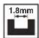 RYOBI One+ R18MMS - SYMBOLE PRODUKTU - 10