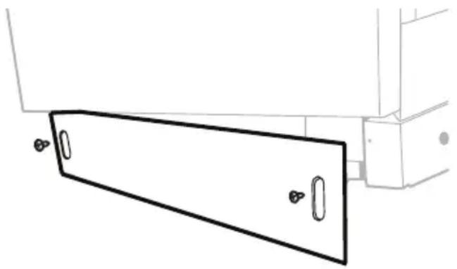 MIDEA MDT24H14ASTC - REPLACE THE KICK PLATE - 1