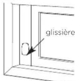 MIDEA MP10SVKBA3RCM - 2: Préparation de la glissière de fenêtre régliable - 2