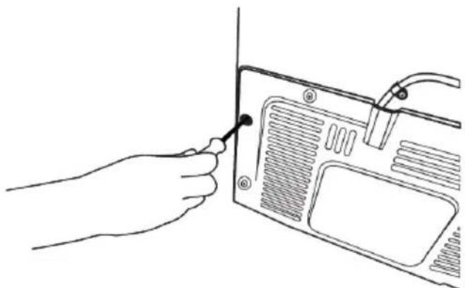 BEKO B3RGNE664ZDXB - De plastic spieën bevestigen - 1