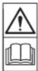 RYOBI One+ RY18BLXC - SYMBOLS APPLIQUES SUR LE PRODUIT - 1