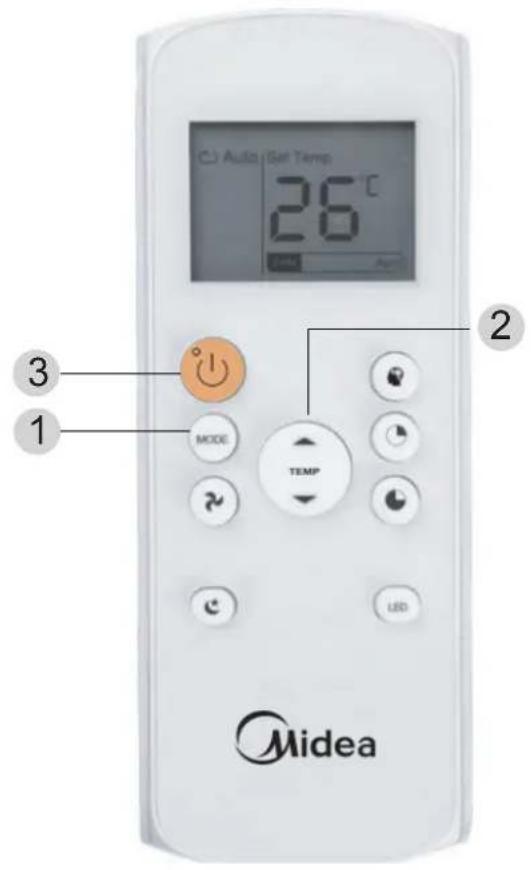 MIDEA MAP06R1BWT - How to Use the Basic Functions - 1