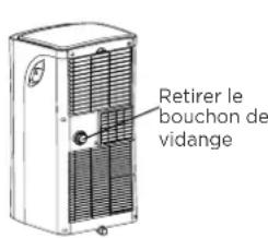 Retirer le bouchon de vidange
