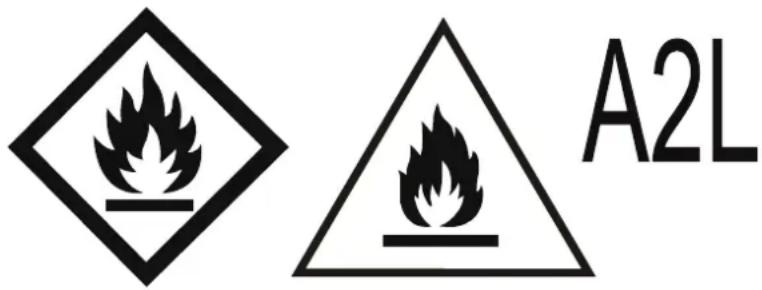 MIDEA MAP06R1BWT - WARNING for Using R32 Refrigerant - 1