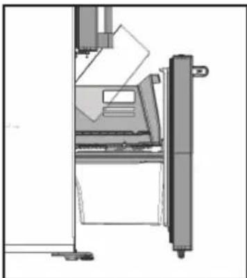 BEKO BFBF30216SSL - Door and Printer Removal - 2