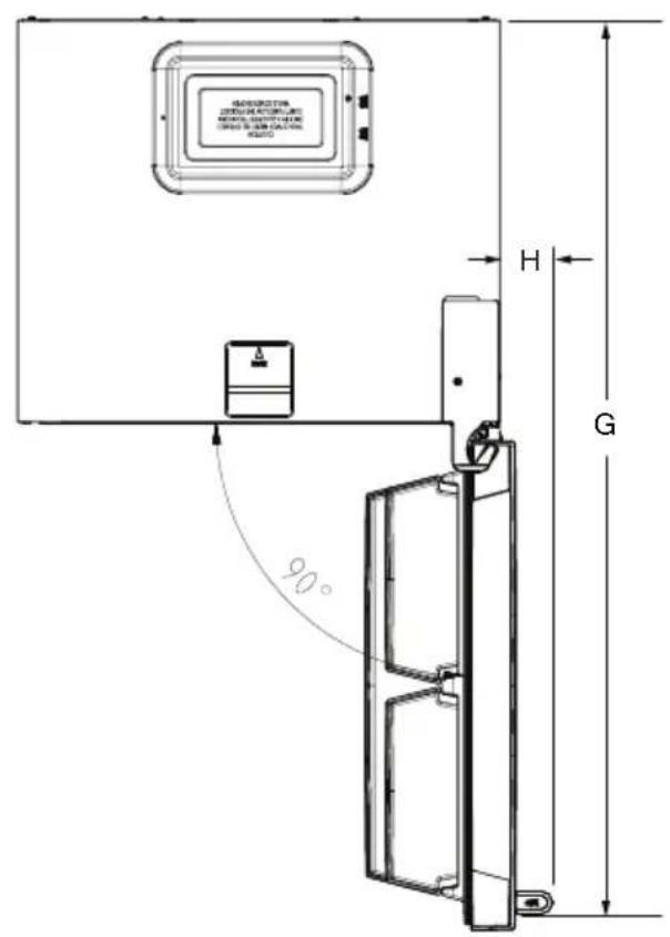 BEKO BFBF30216SSL - REFRIGERATOR SWING DOOR - 2